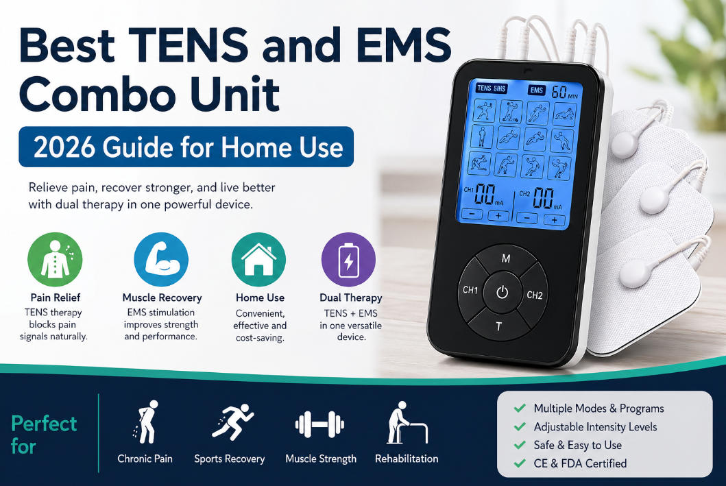 Best TENS and EMS Combo Unit