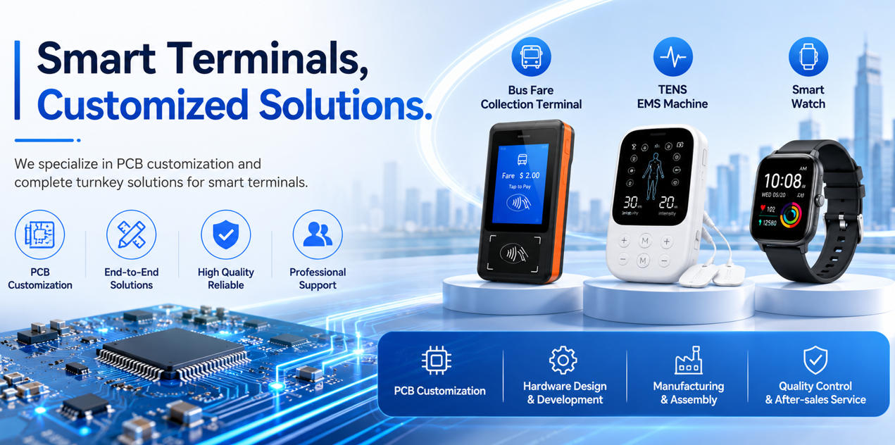 OEM & ODM Solutions for Smart Terminals & Healthcare Devices