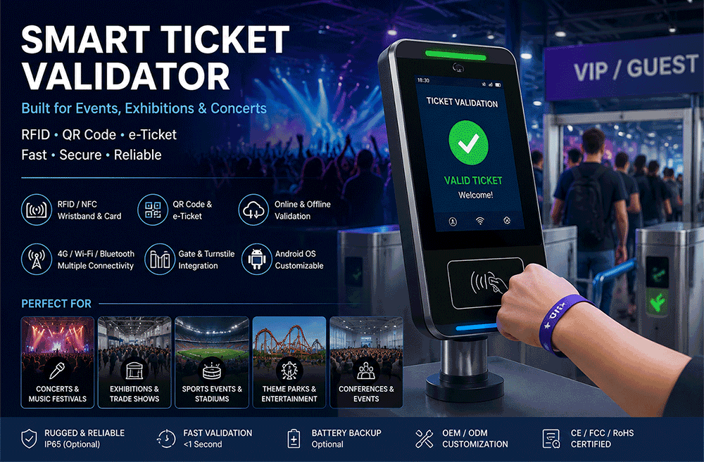 Custom QR Code Bus Ticket Validator