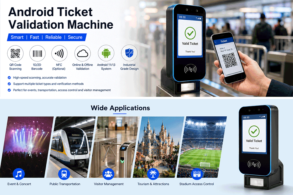 Android Ticket Validation Machine