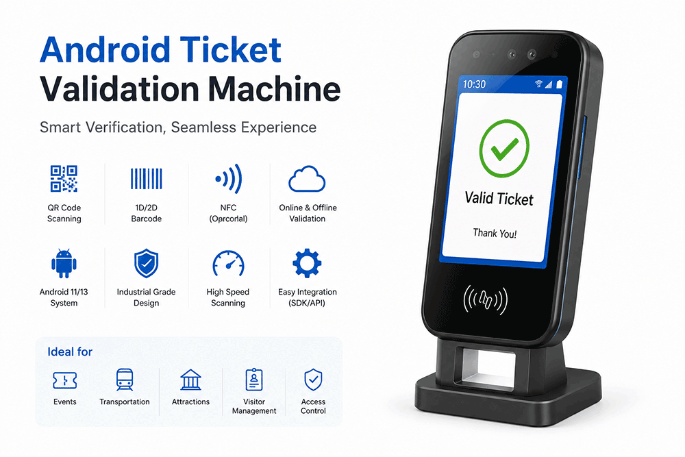 Android Ticket Validation Machine