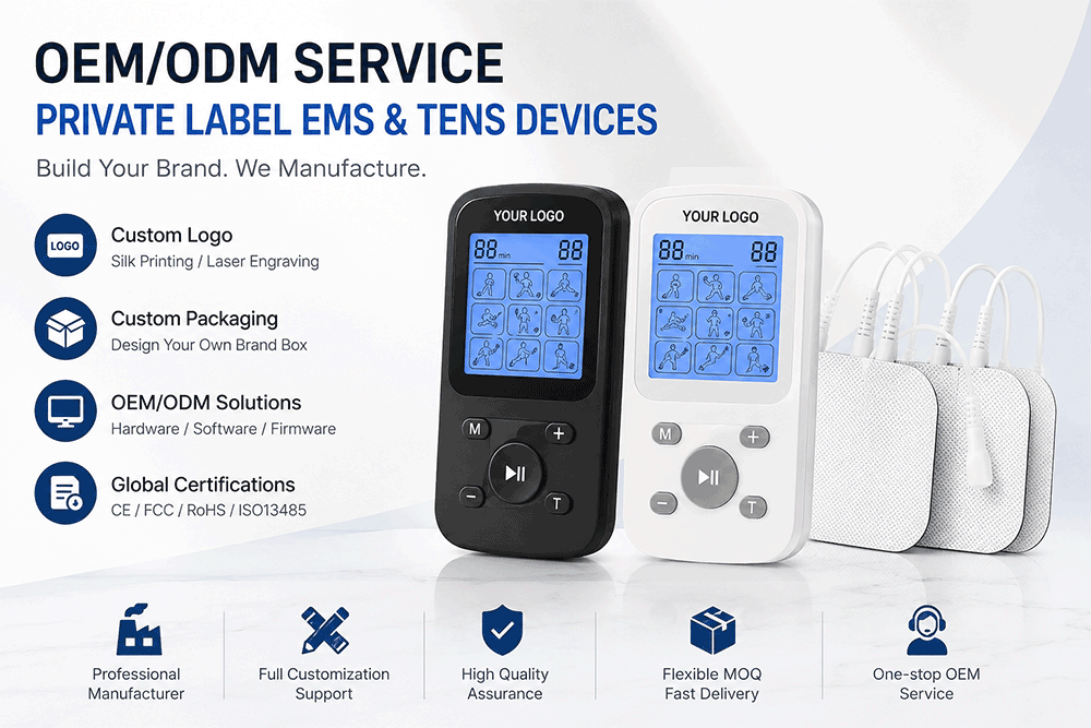 Private Label EMS Device & TENS Machine Manufacturer