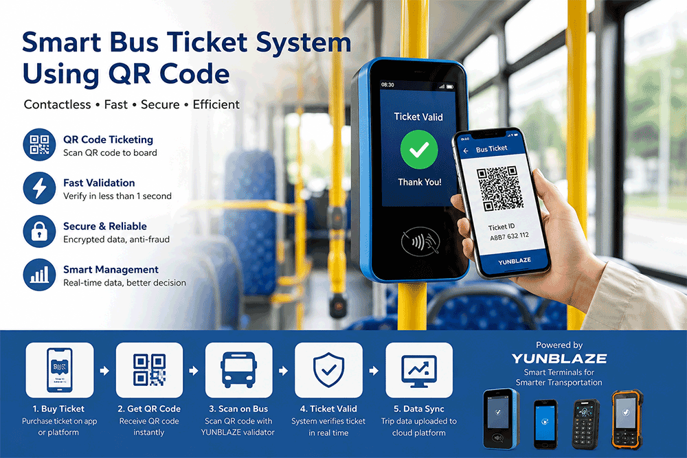 Smart Bus Ticket System Using QR Code