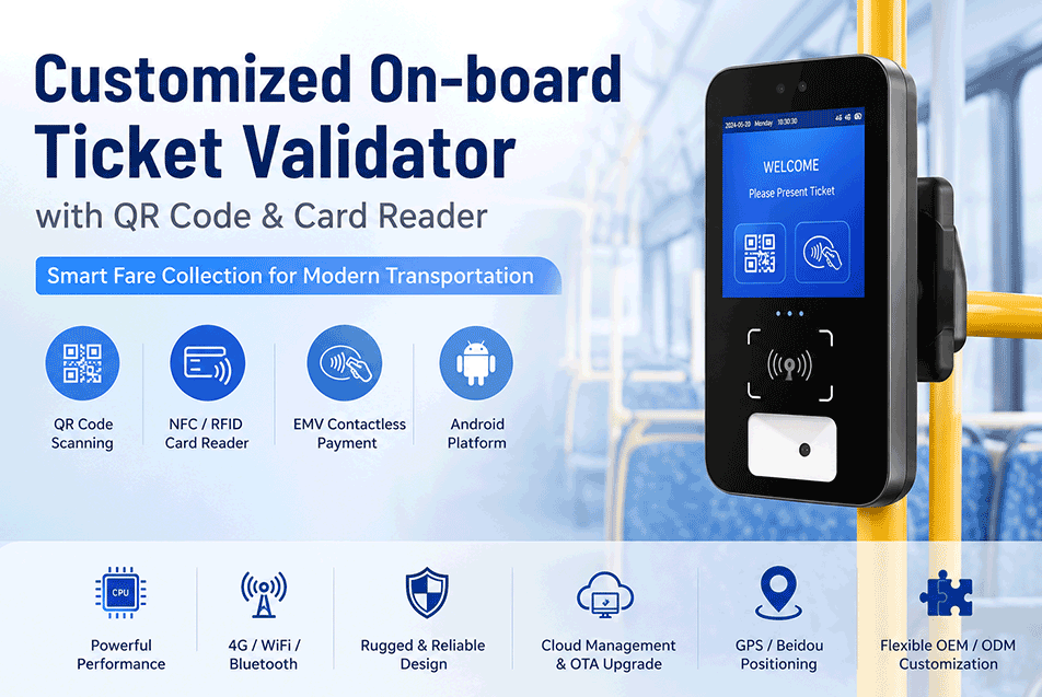 Bus Ticket Validator & Access Reader Bus Ticket Validator & Access Reader