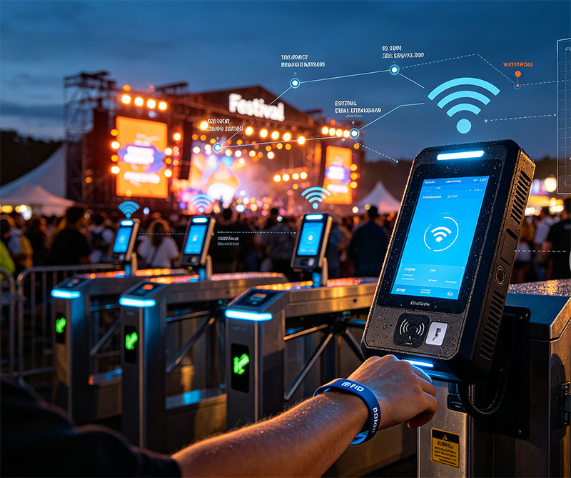How RFID Access Control Prevents Ticket Fraud at Festivals