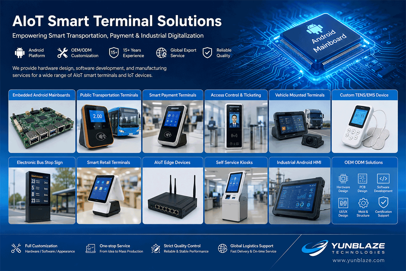 Industrial Android  AIoT Smart Terminal OEM Manufacturer